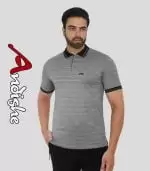 تیشرت مردانه مدل ژیوار | خرید اینترنتی تیشرت مردانه | خرید اینترنتی تیشرت طوسی مردانه | خرید عمده تیشرت در مشهد