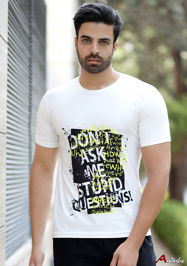 تیشرت چاپی مردانه / خرید لباس بهاری برای مردان